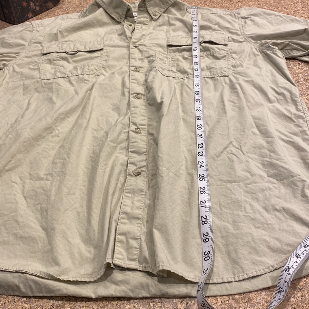 Columbia Men’s XL Button Down Button Up Short Sleeve Shirt - Picture 7 of 15